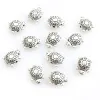 10 pezzi da distanziatore di tartarughe da 10 pezzi di tartaruga graziosa perle antiche o in argento perle sciolte per gioielli che producono accessori fatti a mano bracciale