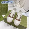 Small Dirty Shoes Women Free Shipping With Shoebox Spring And Summer New Color Matching Flat Round Head Lace-up Casual Breathable Couple Sports Shoes