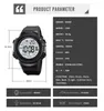 Armbandsur Skmei Countdown Stopwatch Sport Watch Mens Watches Top Men handled vattentät led elektronisk digital hane