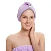 Ręcznik 3 paczki włosy Super chłonne turban suszenia dla kobiet Szybkie suszarki Ręczniki łazienkowe Upadek