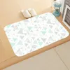 Badmatten roze marmeren marmeren niet-slip geometrische geruite badkamer portier Letter tapijt voetkussen indoor keuken vloer Tapijt Home Decor 45x75