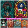 5D DIY AB Ćwiczenia Diamond Malarstwo Grateful Dead Skull Rose Full Square Round Rock Band Art Cross Stitch Mosaic Hobby Decor Home Decor