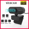 Webcams Mini Web Camera PC 1080P Full HD With Microphone USB Plug Support Laptop Desktop Suitable For Video Calls Conference Live Work