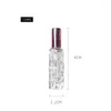 Bouteilles de rangement 10 ml Récipient en verre épaississant Perfume vide Rechargeable Bouteille portable Spray Cosmetic Atomizer Sous-bouteille de voyage