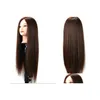 Mannequin -Köpfe synthtische Haarpraxis Friseur Trainingskopfmodell Mannequin4745633 Drop Lieferungsprodukte Pflege -Styling -Tools OT3I7