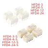 2st HFD4-3V 5V 12V 24V 8PIN DIP RELAY SR HFD4-3-S HFD4-4.5-S HFD4-5-S HFD4-12-S HFD4-24-S SMD 2A HFD4 Relay