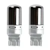 2pcs LED Light Chrom 7440 T20 Amber Canbus Fehler freier Glühbirnen -Blumungs -Bremsströmungsleuchten Zubehör für Fahrzeuge