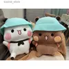 Gefüllte Plüschtiere Kawaii Bubu und Dudu Panda Plüsch niedliche Cartoon Panda Bären Doll Hobbys gefüllt weiche Kissen Tiere Plüsch Spielzeug Kinder Geschenke L411