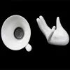 1 Pc Hand Shape Ceramic Soft or Hard Boiled Egg Cup Holder for Breakfast Brunch Container Tools