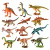 12st. Dinosaurmodellleksaker Tyrannosaurus Rex Stegosaurus Velociraptor Pterosaur Miniature figur Ornament Plastic Jurassic Anim