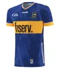 새로운 2024 Dublin Kilkenny Wexford Gaa Jerseys 23 24 Armagh Donegal Down Fermanagh Louth Tyrone Kildare Tipperary Derry Home Antrim Monaghan T 셔츠 크기 S-5XL