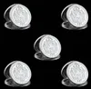 5pcs Scottsdale Mint Omnia Paratus Craft 1 Troy Oz Collection de pièces plaquées en argent avec capsule en acrylique dur 6929185