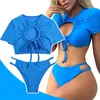 Set di bikini sexy per donne ritagli o suonete da nuoto a 2 pezzi per ragazzi 13 anni Top di bikini di supporto per il busto grande