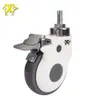 1 szt. /4 cale M16 Węznę TPR Medical Wheel Medical Equipment Caster Universal Wheel Crib Wheel