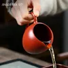 Yixing сырая руда пурпурная глиняная чашка для чая ручной работы.