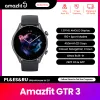 Regardez les nouveaux Amazfit GTR 3 GTR3 GTR3 Smartwatch Alexa Breetin Health Monitoring 1,39 "Affichage AMOLED Smart Watch pour le téléphone iOS Android