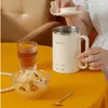 Electric Kettles 400mL electric water cup portable boiler bottle mini travel Porridge automatic 300W YQ240410