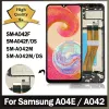 6.5 '' Test voor Samsung A04E A04E LCD -display met touchscreen Digitizer -assemblage voor Samsung A042 A042F A042F/DS LCD