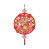 Décoration de fête Année chinoise Fu Personnage FU avec Tassel Oriental traditionnel Indoor Happy For Door Home Wall Window Office