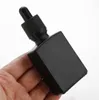 30ml Square bottles Flat 1oz white Black Clear Blue Glass E liquid Container With Tamper Evident dropper bottle4887869