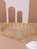 Donne marocchine Donne Cintura lunga catena lunga mariquesa a forma di finte gemme gioielli da sposa dono arabico dono abito abito in vita 240326