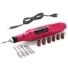 Halaiman Electric Nail slipmaskin Professionell nagelkonst Slipfil Pen Tools Nail Borr Machine för Manicure Driller