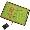 Board Soccer Football Coaching Clipboard Markermatch Training Tactic Writing Tool Erase Supplies Dry Zipper Equipment Foldable