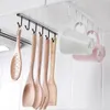 Bathroom Storage Metal Kitchen Under Shelf Cabinet Cupboard Mug Cup Utensils Holder Hook Rack Organizer Hanging Rack Holder