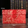 2023 Tassel Design Chinese Style Red Envelope Pocket Multiple Patterns Traditional New Year Red Packet Money Bag for Wedding