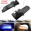 Scroll LED Dynamic Turn Signal Light Side Mirror blinkande Repeater Blinker för Mercedes Benz W204 CLA A B C E S GLA GLK CLS CLAS CLAS