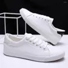 أحذية غير رسمية للرجال الرياضة البيضاء الأحذية الرياضية الترفيه