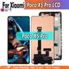 Original de haute qualité pour Xiaomi POCO X5 Pro 5G LCD 22101320I Écran tactile pour POCO X5PRO 5G 22101320G LCD REPARATION PIEALLES