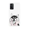 Pour Oppo A74 4G CASE SILICONE SILICONE MIGLE DOG TPU Back Phone Case pour OPPO A74 5G Couverture transparente CPH2219 CPH2197 OPPOA74 A 74