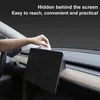 För Tesla Model Y Model 3 Car Silicone Tissue Box Silica Gel Paper Drawer Car Interior Products Refited Accessories 2023 Modeller