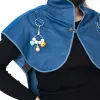 Perrot Anti-Scratch Épaule Protector Cape for Bird Poops Châle avec un jouet à petite barre pour les petits oiseaux moyens grands