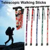 LightTelescopic Walking Sticks zusammenklappbarer Stock vertrauen