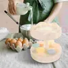 Dinnerware Sets Cake Rotary Dessert Machine Display Shelves Stand Plastic Automatic Rotating Sushi Turntable