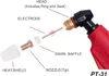 20/40/60 st PT31 LG40 PLASMA CUTER ELECTRODES TIPS COPPER CASSABLES Kit för PT-31 CUT40 CIP50 HYC50D PLC50D HYC410