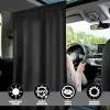 Car Privacy Curtains Universal Car Divider Curtain Between Rear Seat Auto Blackout Curtains Car Sun Shades Side Window Covers