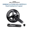 Shimano Ultegra 2x11 prędkość grupy R8000 SHIFTER WILILEUR 11 Prędkość 170 mm 50/34T 53/39T Zestawy roweru szosowego 11V