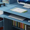Portatil çalışma mobilyaları tafel para defter yatak ofisi infantil escritorio masa mesa masa masası dizüstü bilgisayar stant tablosu kitaplık ile