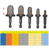 Hex schacht keizerlijke buis expander airconditioner koperen buis zwaaien elektrische boor bit affakkelen gereedschap 3/4 5/8 1/2 3/8 1/4