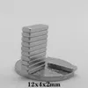 20pcs 12x4x2 mm Magniques puissants Feuille de 12 mmx4 mm aimant permanent 12x4x2mm Minette de néodyme mince Strong 12 * 4 * 2 mm12 * 4 * 2 mm