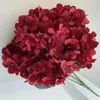 Fleurs décoratives à 5 tête Hortensia Bouquet Artificiel Flower House Decoration Home Decoration Diy Wedding Arrangement Party Supplies