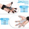 Gripper Flex Flex 6 Níveis resistentes Fortalecedor da mão Recuperação de exercícios para o punho físico Treinamento de punho Extensão