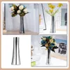 Vaser rostfritt stål vas hemförsörjning mittpunkt blomma för blommor bordsskiva dekor metall 304 planter vintage