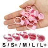 100st Tattoo Silicone Ring Cup Soft skadar inte nåltatuering Ink Toning Cup ympning Eyelstor Lim Tattoo Color Separator Cup