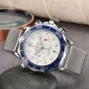 Męski stalowy pasek zegarek moda biznesowa kwarcowy zegarek luksusowy z kalendarzem