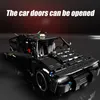 Techniczne 1828PCS Bat Man Racing Car Batmobile Model Build Building Builds Moc City Pojazd