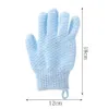 Cinq doigts de bain ménage gant gant serviette de douche élastique gants gants corporel exfoliator gants de nettoyage de bain à deux faces